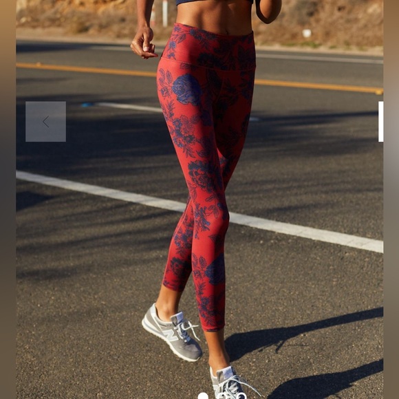 Free people movement lose control floral leggings size XS - Picture 1 of 5